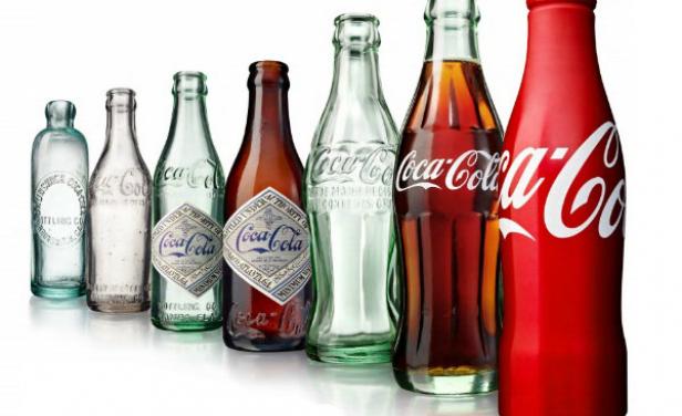 Coca-cola 100 años de una botella